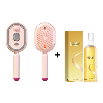 🥳2026 HOT SALE🥳Electric Hairbrush with Spray & Massage