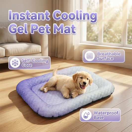 ❄️ The Self-Cooling Pet Mat That Keeps Dogs Cool and Comfortable