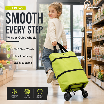 HOT SALE 50% OFF🔥Foldable 2-in-1 Shopping Bag