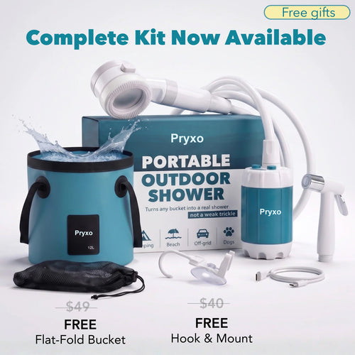Rechargeable Portable Shower Kit 💦
