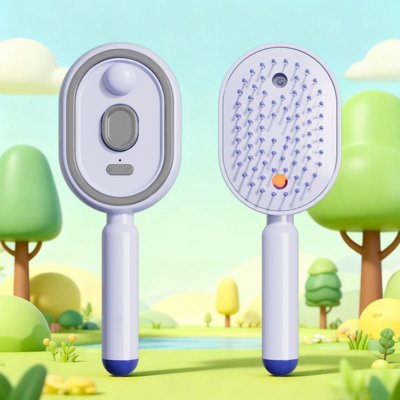 🥳2026 HOT SALE🥳Electric Hairbrush with Spray & Massage