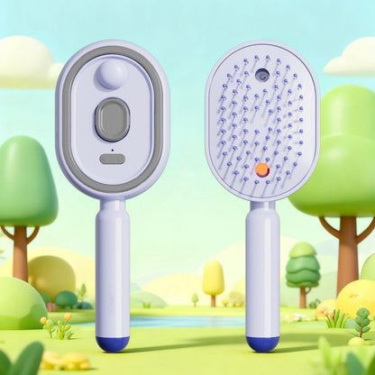 🥳2026 HOT SALE🥳Electric Hairbrush with Spray & Massage