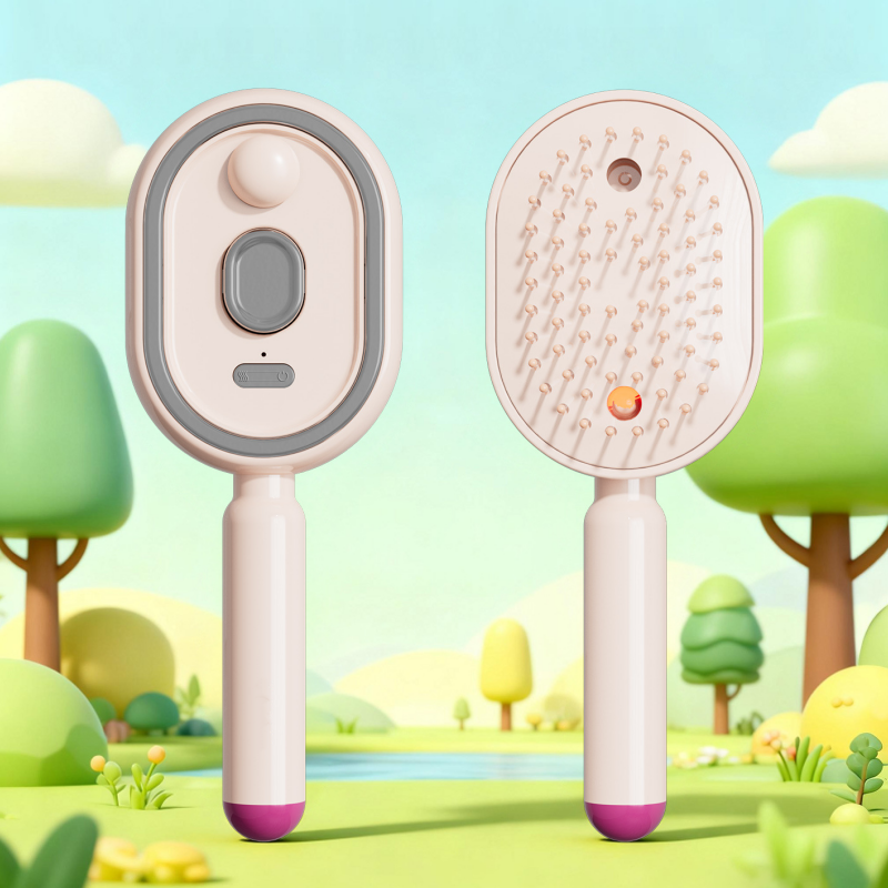 🥳2026 HOT SALE🥳Electric Hairbrush with Spray & Massage