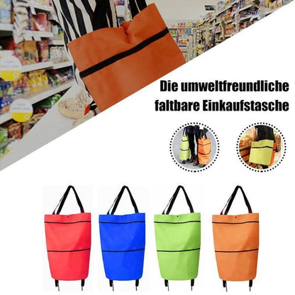 HOT SALE 50% OFF🔥Foldable 2-in-1 Shopping Bag