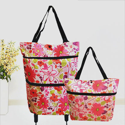 HOT SALE 50% OFF🔥Foldable 2-in-1 Shopping Bag